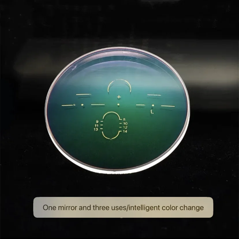 1.56 1.61 1.67ADD Photochromic progressive multifocal reading glasses are used for the eyes to see far and near color lenses