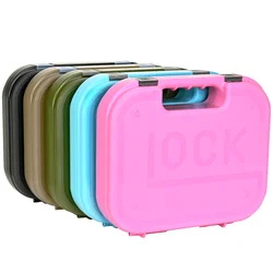 ABS Hunting G17 19 1911 Waterproof Suitcase For Glock Storage Box Handgun Bag Portable Tool Plastic Gun Case Waterproof