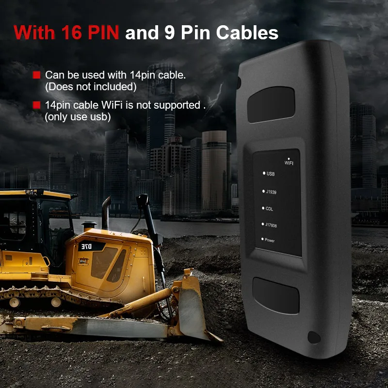 NEWBest WIFI CAT ET3 V2019 for Caterpillar III Truck Heavy Duty Truck Excavator Heavy Duty Truck Diagnostic Tool Communication
