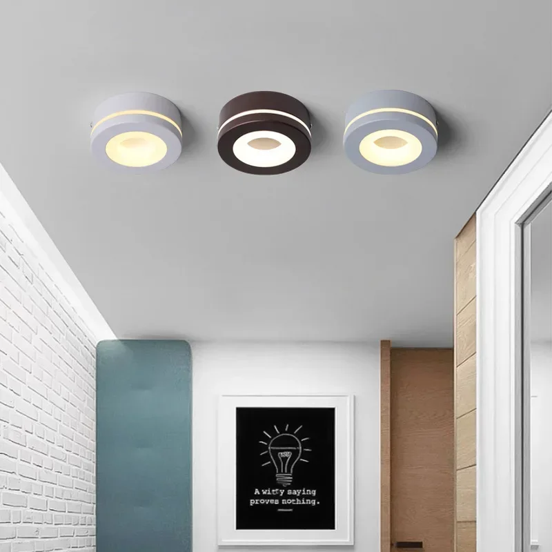Modern LED Ceiling Light Ceiling Spotlight for Bedroom Hallway Aisle Lamp Minimalist Home Decoration Indoor Lighting Fixture