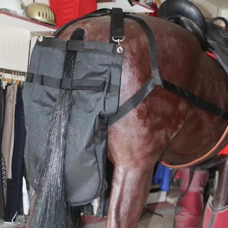 Waterproof Wear-Resistant Equestrian Horse Manure Bag Portable Easy to Clean Horse Manure Storage Bag Horse Supplies