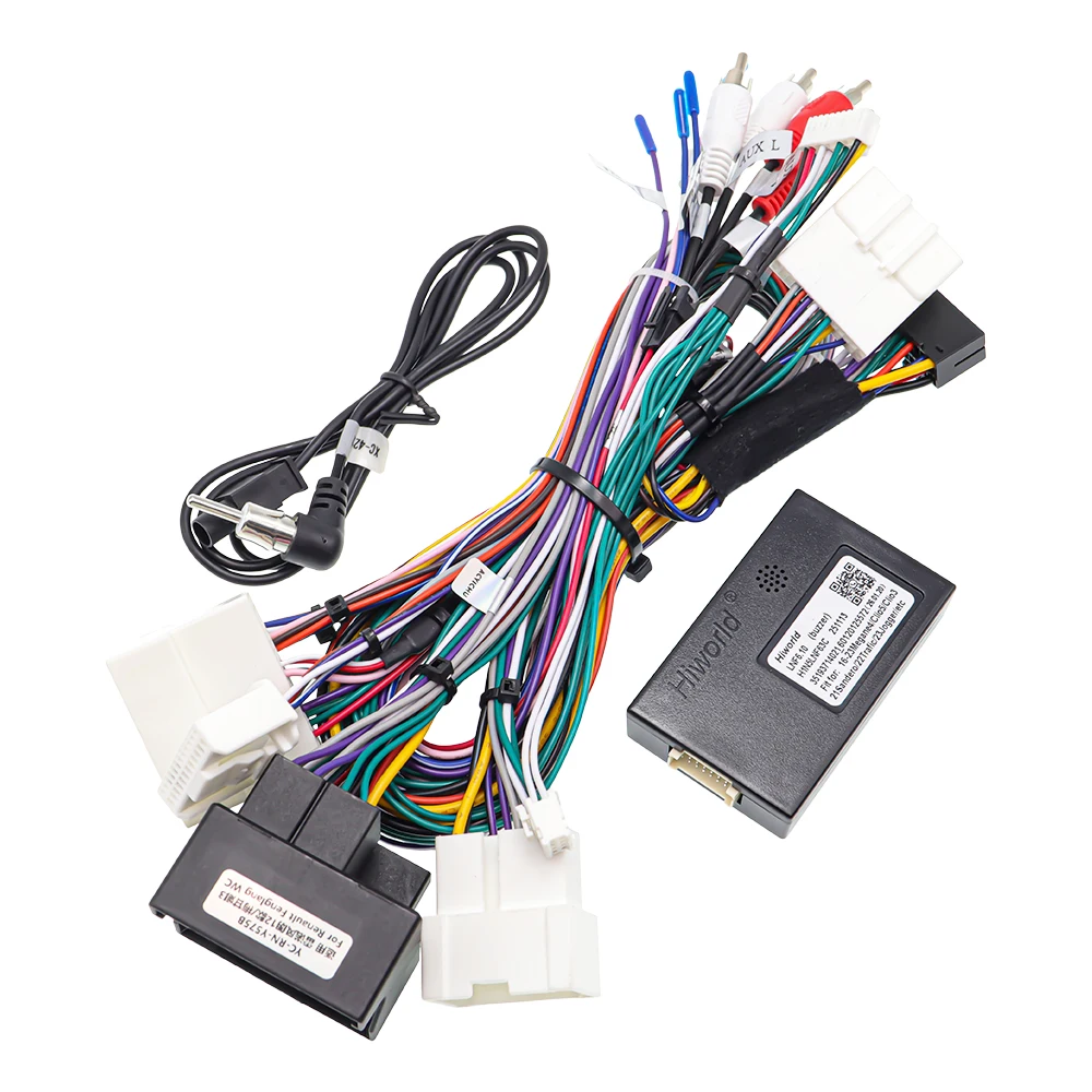 Picture 4: Hiworid Canbus Decoder for Renault Fluence 2012 Android Radio Connector 16 Pin Harness for Renault Megane 3 2012 Turkish Edition