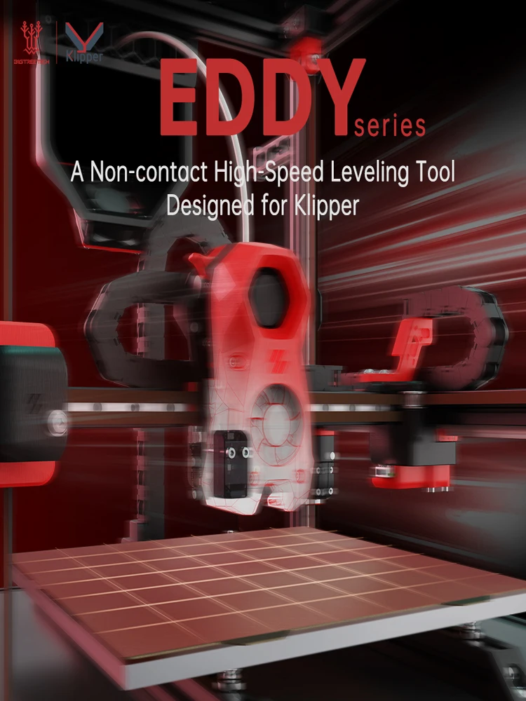 BIGTREETECH Eddy automatyczny czujnik poziomowania szybki dla Voron 2.4 Stealthburner Trident VZbot VZ głowica drukująca Klipper BLTouch 3D Touch — zdjęcie 2