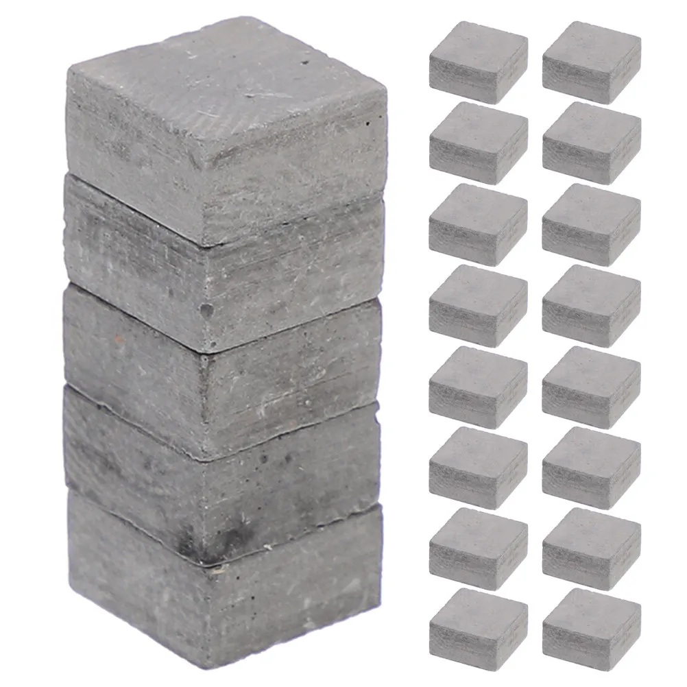 

30Pcs Miniature Red Brick Simulation Bricks Realistic DIY Project Building Bricks for Micro Landscape Craft Scenes Accessories