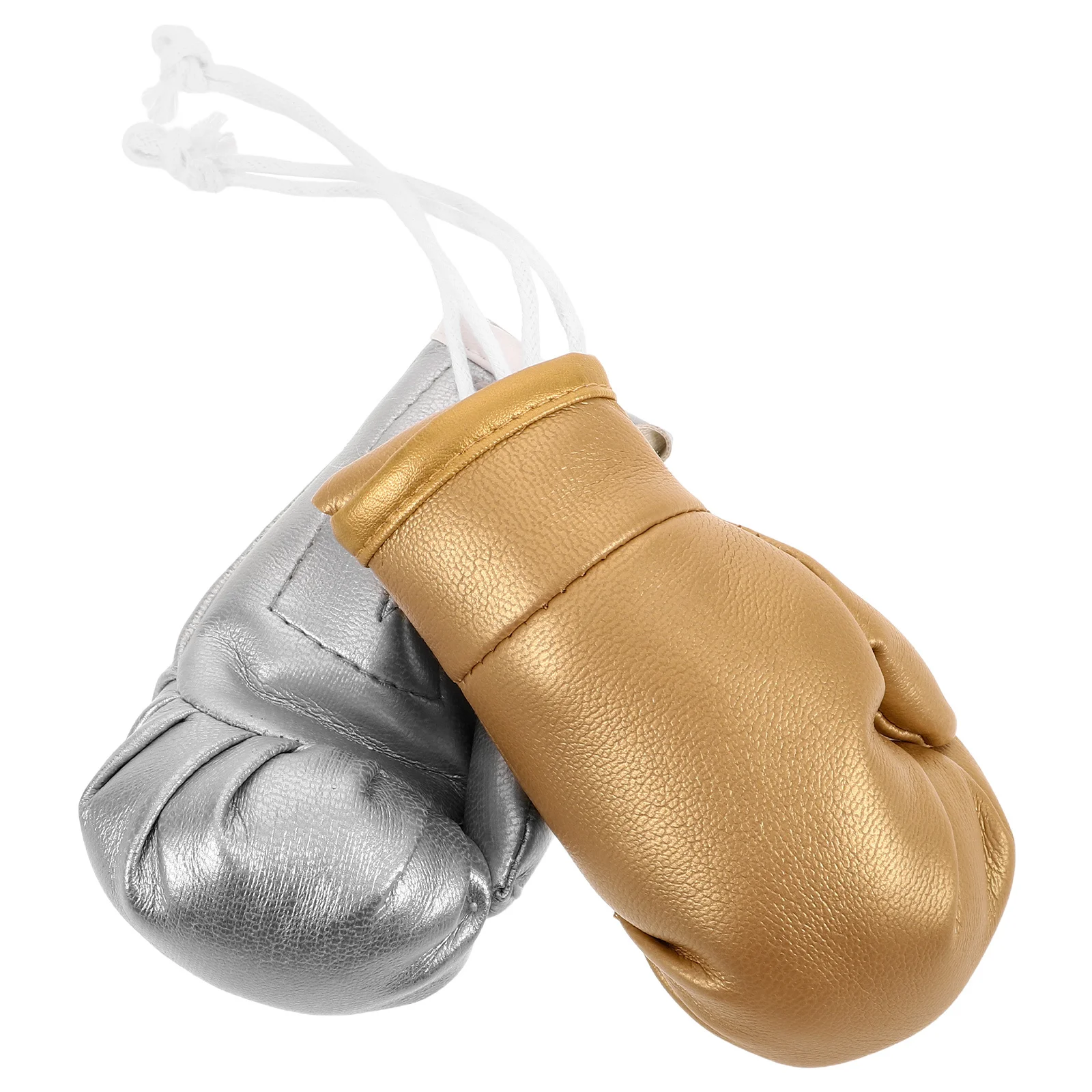 

1Pair Miniature Boxing Gloves Keychain Stylish Car Accessories Handbag Charm Purse Pendant Bag Decoration Sports Theme Key Ring