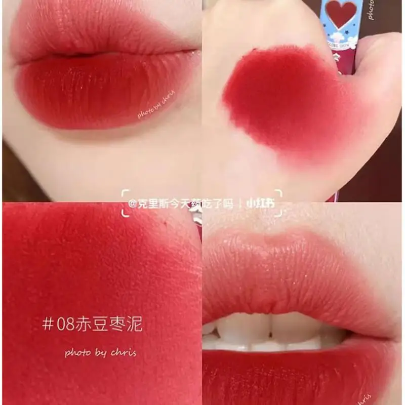 Flower Knows Circus Velvet Lip Mud Leve batom nude de longa duração