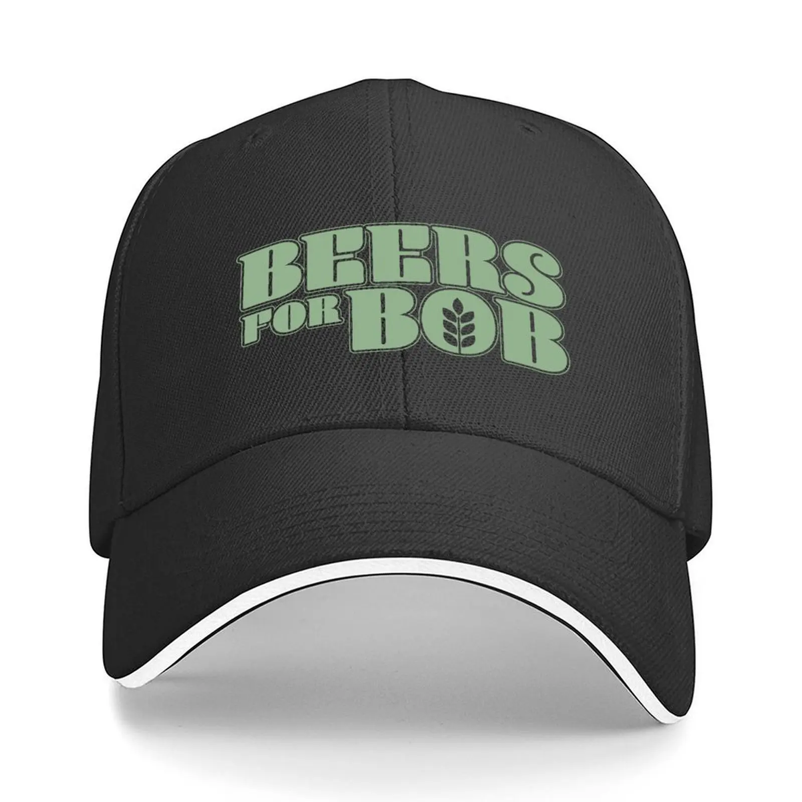 

Beers for Bob - Бейсбольная кепка с зеленым логотипом, шляпа для папы люксового бренда, шляпа с защелкой на спине, забавные шапки, одежда для гольфа, мужская и женская