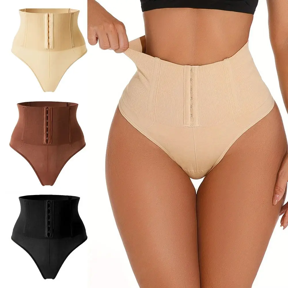 

New Adjustable Hooks Butt Lift Pants High Waisted Sheath Flat Body Shaper Compression Tummy Control Panties Tummy Control