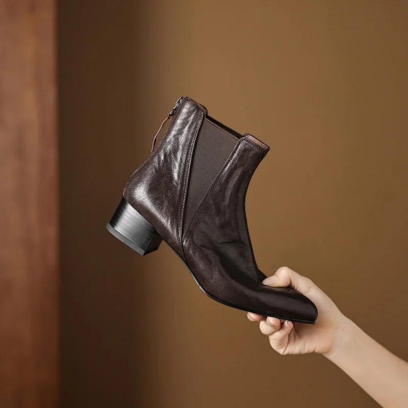 botas-de-tobillo-de-cuero-natural-para-mujer-tacon-grueso-puntiagudo-cremallera-trasera-botas-minimalistas-de-moda-color-nude-negro-marron-tallas-34-43