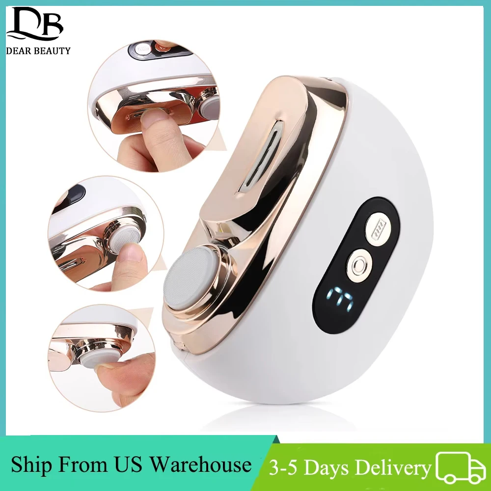 

Automatic Electric Nail Clipper 3-Speed Nail Cutter Grinder For Baby Adults Anti Splash Nail Trimmer 2in1 Pedicure Manicure Tool