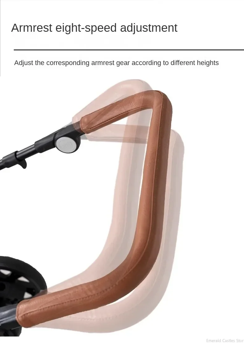 Twins Baby Stroller Can Sit and Lie Double Kids Trolley Stroller Shock Absorber Foldable Child Baby Carriage Foldable