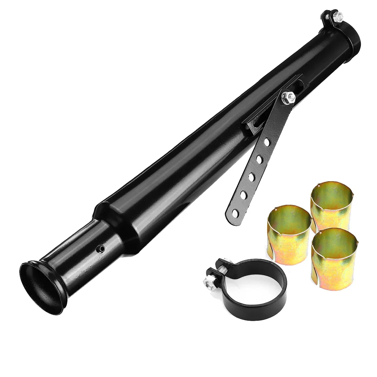Motorcycle Retro Tail Exhaust Pipe Muffler 540mm For Honda/Yamaha/Suzuki