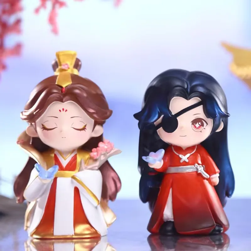 تمثال "لهمة الرسمية السماوية" بدون تابو، خزانة سطح المكتب لفتاة الحيوانات الأليفة اللطيفة، منتج مزخرف، لعب عصري Xie Lian Hua Cheng