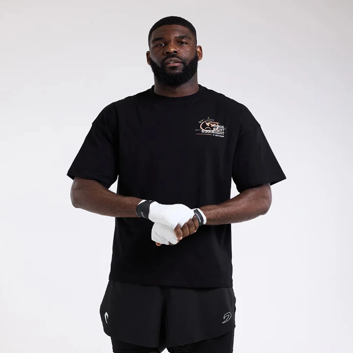 夏の新ファッションスポーツブランドボクシング Tシャツ楽しいユニセックス純粋な綿通気性の提案ワンサイズ大きいサイズを購入する