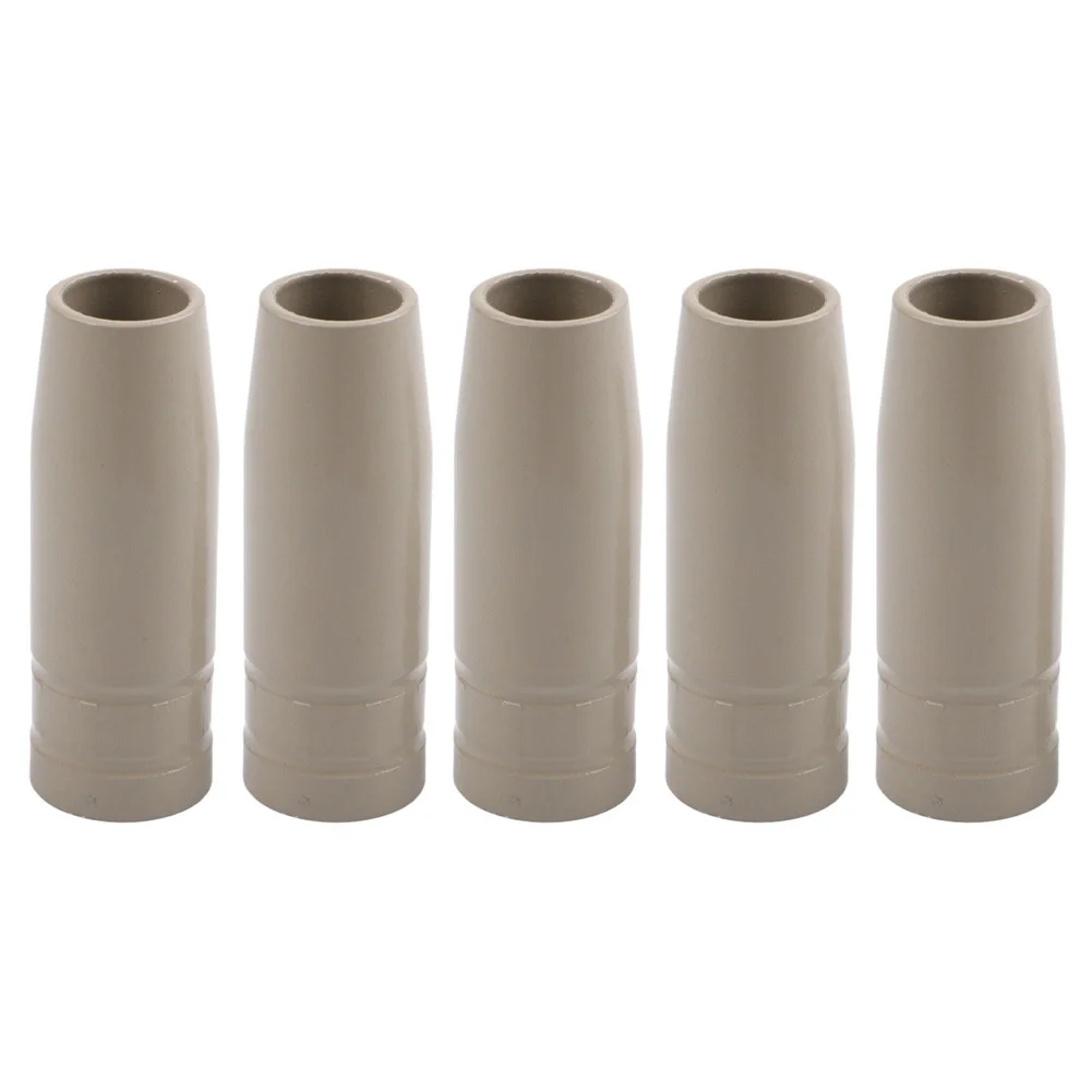 5PCS For MIG Welding Nozzles with Non-Stick Coating for 15AK for torch Systems Optimized Geometry for Better Shielding Gas