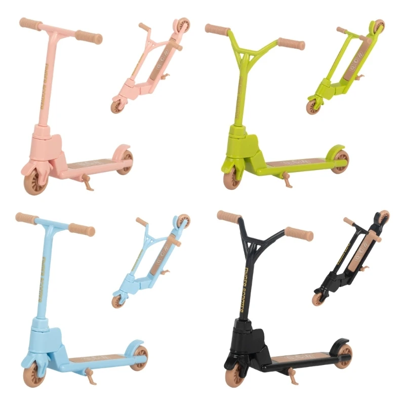 Portable Finger Skateboard Folding Accessory for On the Way Creative Fun Sturdy Materials and Foldable Easy Storage Dropship