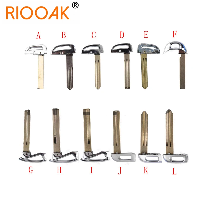 

5pcs Smart Emergency Key Blade Fit For Hyundai Tucson Mistra Elantra IX35 Sonata Kia K2 K5 Sportage Santa Fe Equus Azera Elantra