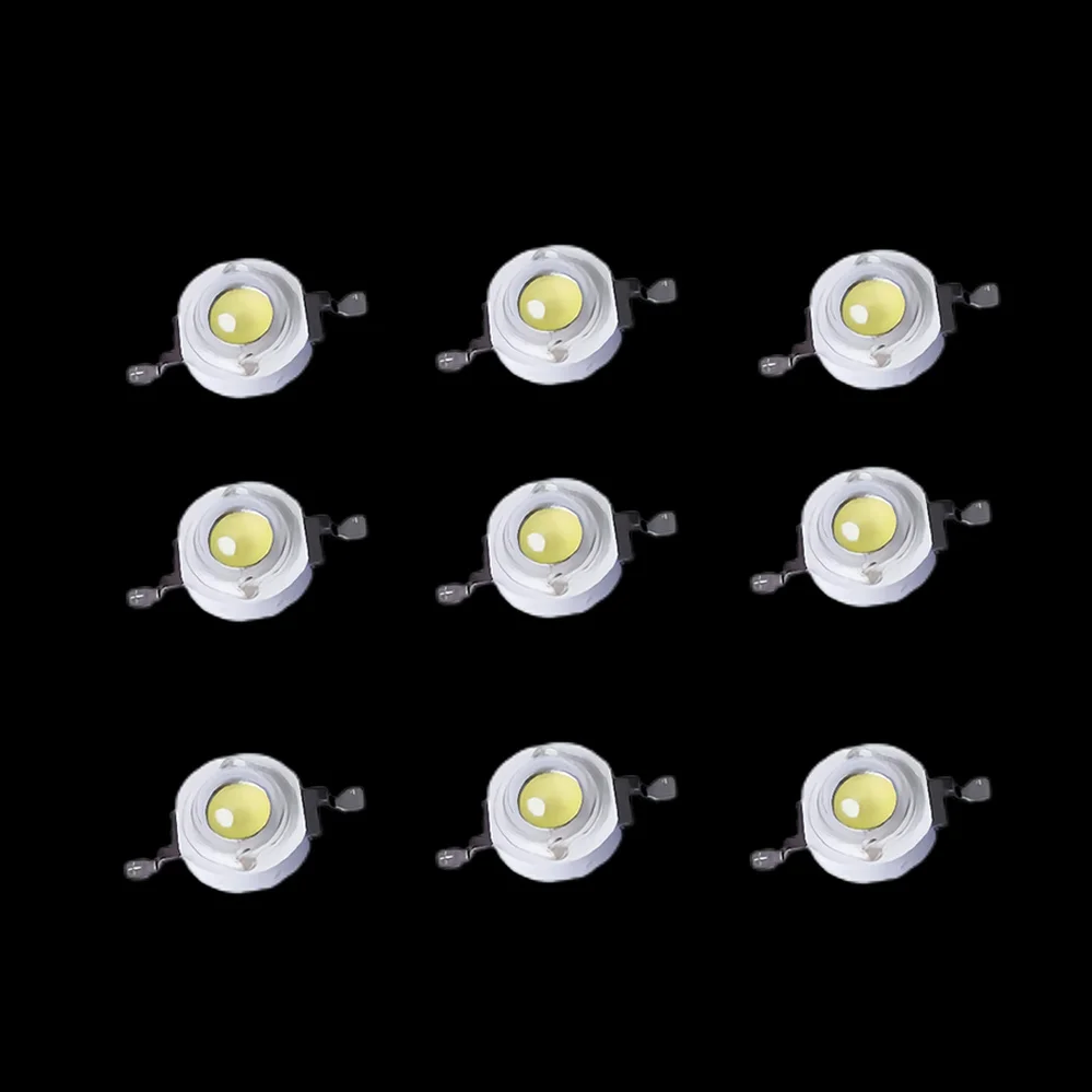 10 sztuk/partia led 1W 100-120lm żarówka LED IC SMD lampa światło dzienne biały/ciepły biały wysokiej mocy 1W LED lampa koralik