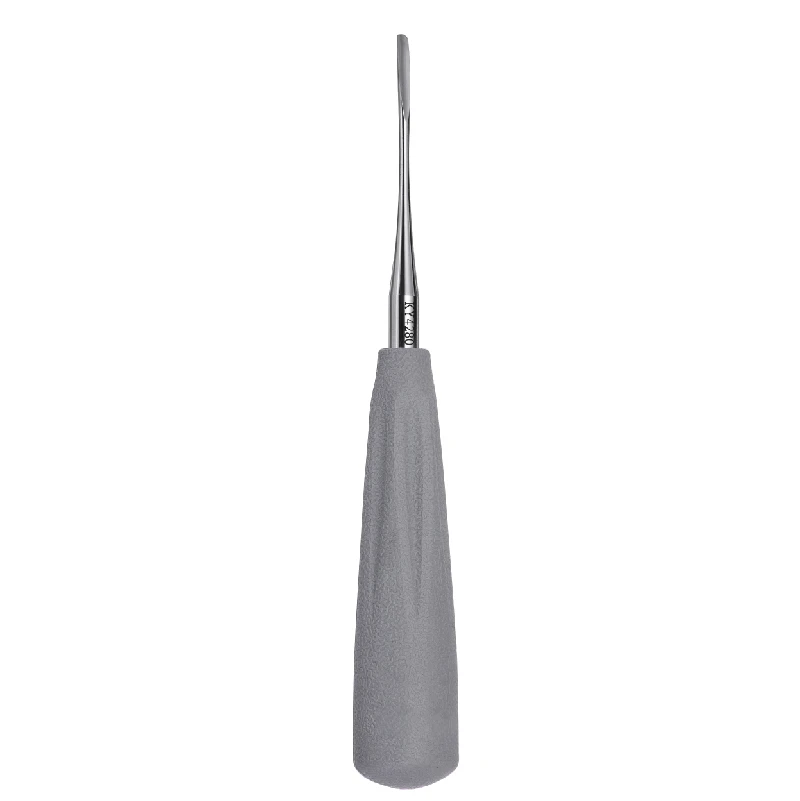 Dental Minimally Invasive Tooth Lift Silicone Handle High Temperature and High Pressure Sterilization Straight and Curved Lift