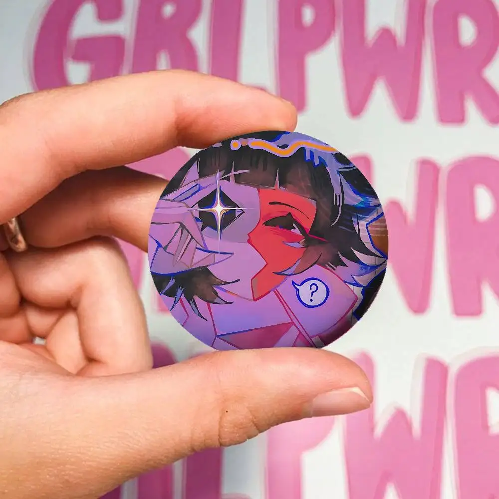 Ena الرسم الاصطناعية المطر روك شارات زر دبوس بروش اليدوية للملابس شارة ظهره اكسسوارات الديكور #5