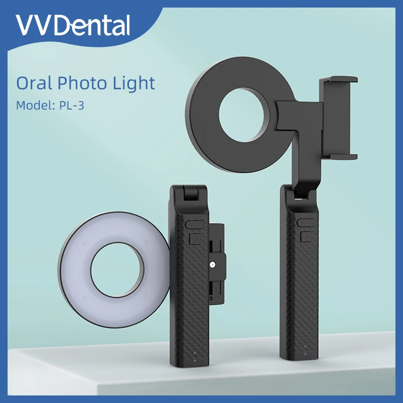 VV Led Intraoral Dental Photography Flashlight Oral Filling Light Dentist Treatment Equipment Mobile Phone Photo Auxiliary Light