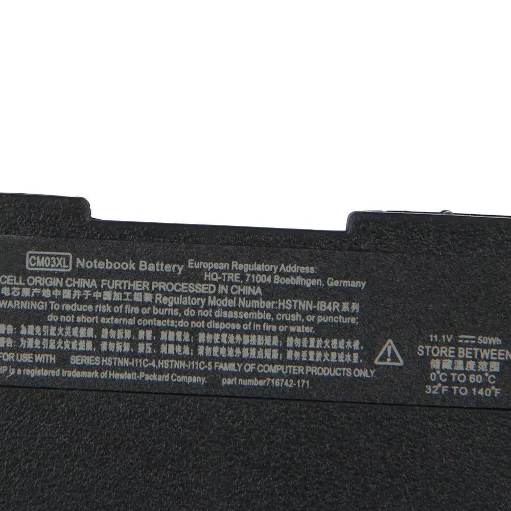 Replacement Battery CM03XL For HP ELITEBOOK 840 850 740 850 745 G1 G2 High Quality Batteries 3400mAh With Tools