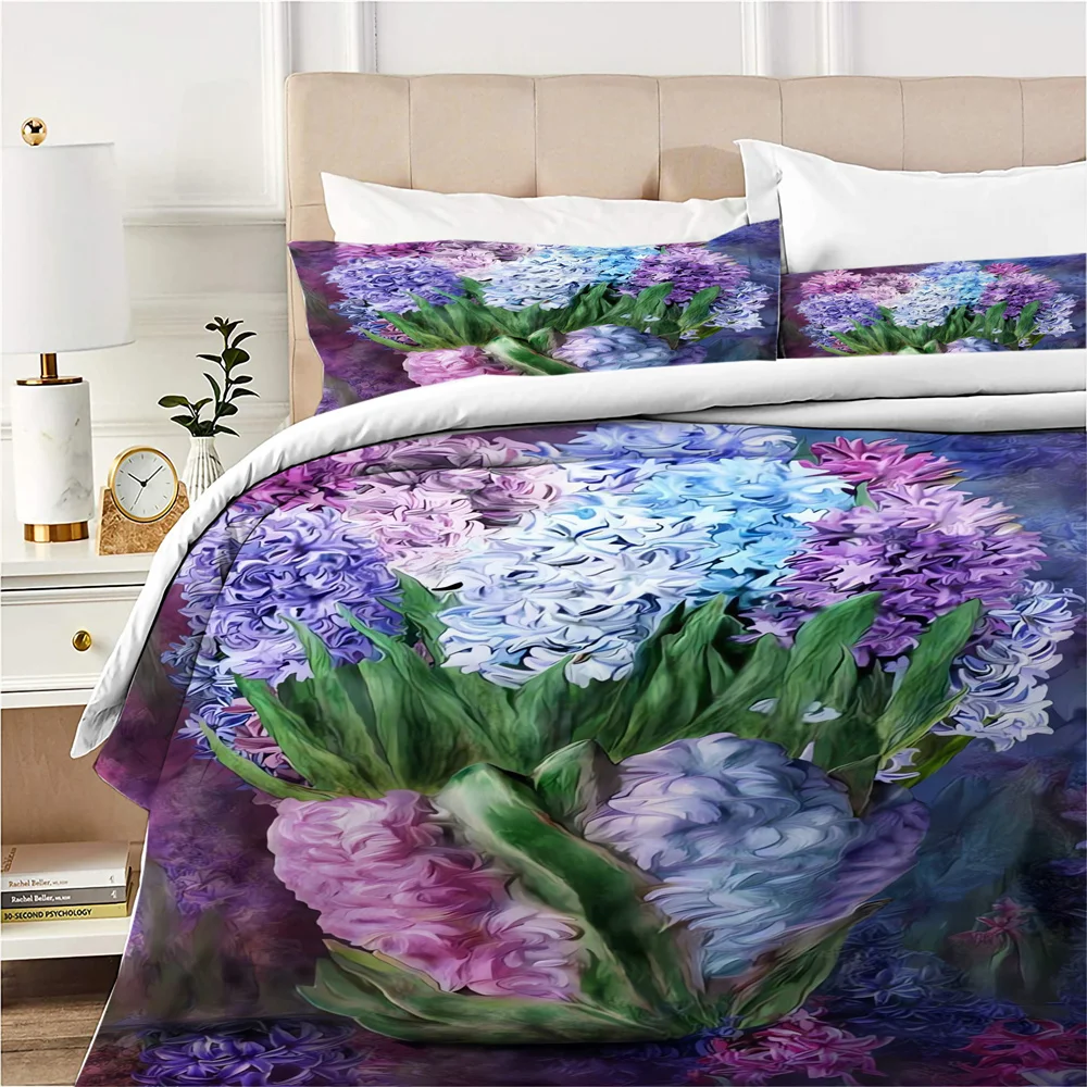 3D Flowers Bedding Set Luxury Comforter Cover Bedroom Duvet Cover Child Adult Bedspread