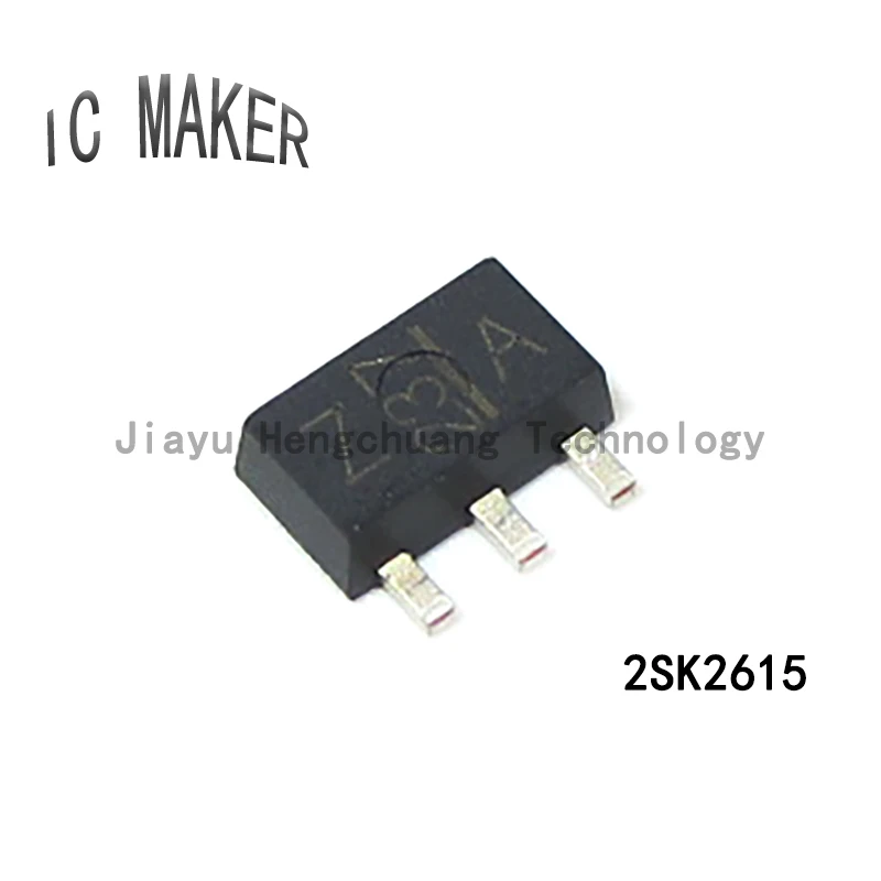 1PCS Original 2SK2615 (TE12L. f) Silkscreen ZA 2SK2615 SOT-89 N-channel 2A60V MOSFET field-effect transistors