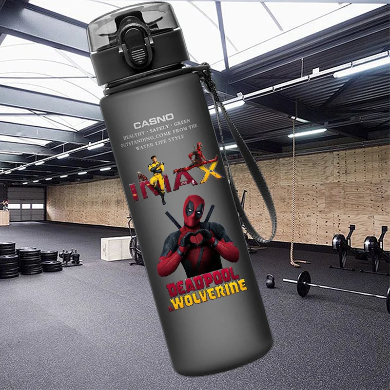 

Подарочная чашка для воды «Дэдпул и Росомаха» для занятий спортом на открытом воздухе, 650 мл, большая емкость, подарок для студентов, высокопроизводительная прямая чашка