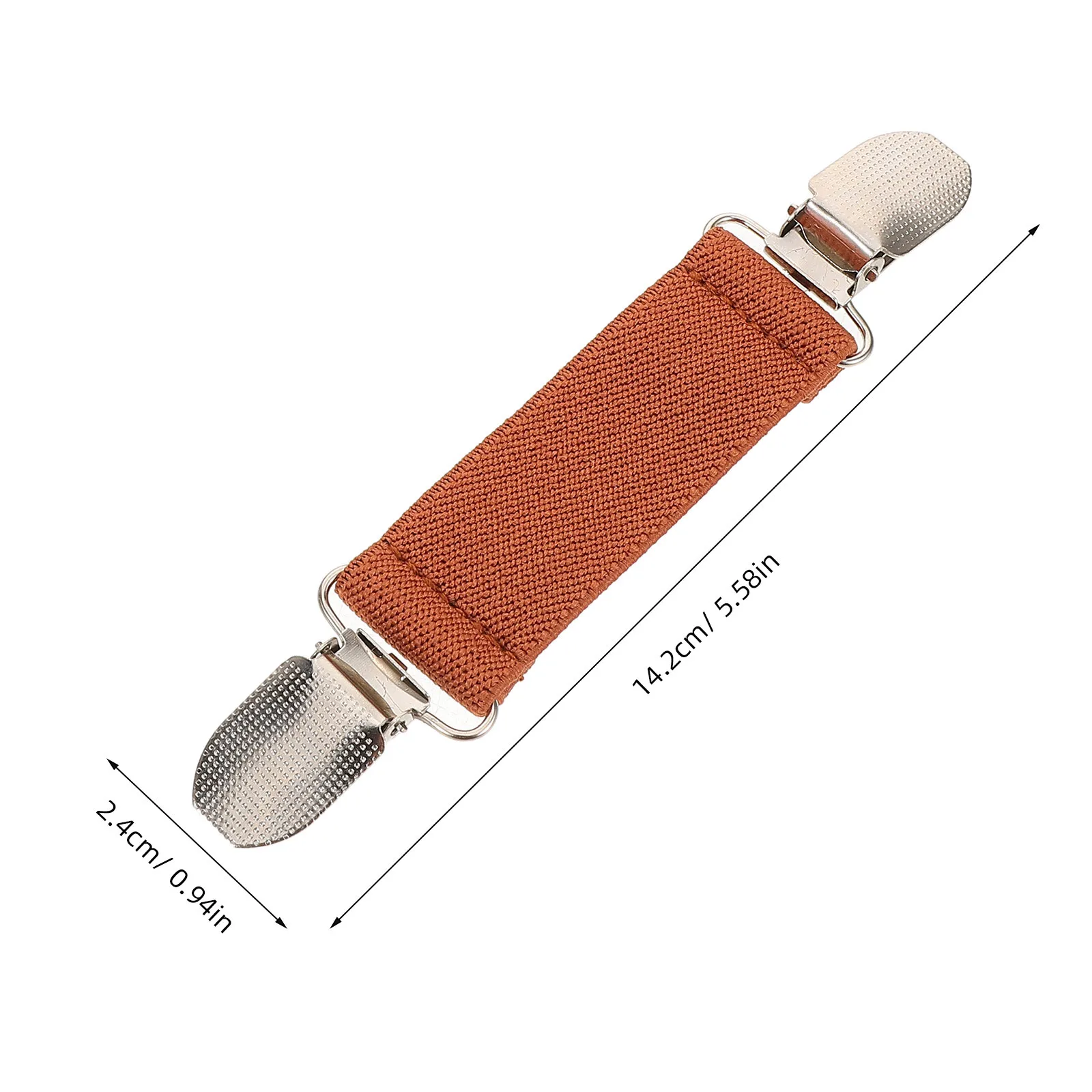 8 قطعة قفاز الأطفال المضادة للانزلاق مقاطع معدنية مطاطا القفاز المشابك للأطفال قفازات القبعات بالأزرار البلوزات حامل متعدد الوظائف #5