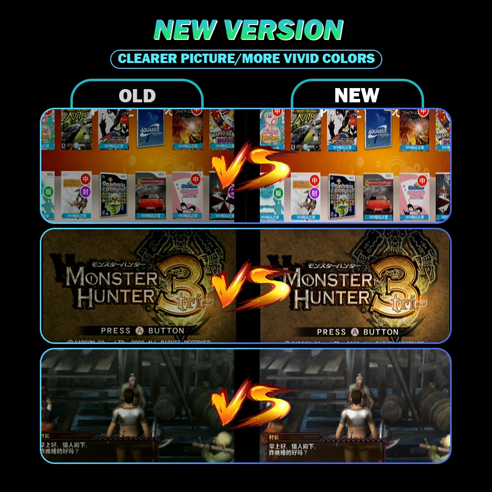 مكون BitFunx التناظري إلى HDMI الرقمي ™   محول لوحدة تحكم نينتندو وي NTSC/PAL فيديو صوت HDTV موصل التوصيل والتشغيل