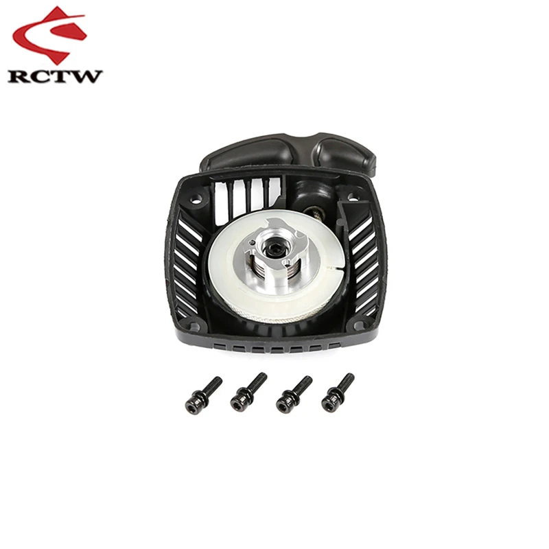 1/5 Rofun Chi Tiết Động Cơ Dễ Dàng Kéo Khởi Động Với CNC Turbine Cho HPI Rovan Baja 5B 5T 5SC Losi 5ive T FG Rc Xe Tải Xe Tải Nâng Cấp Phần