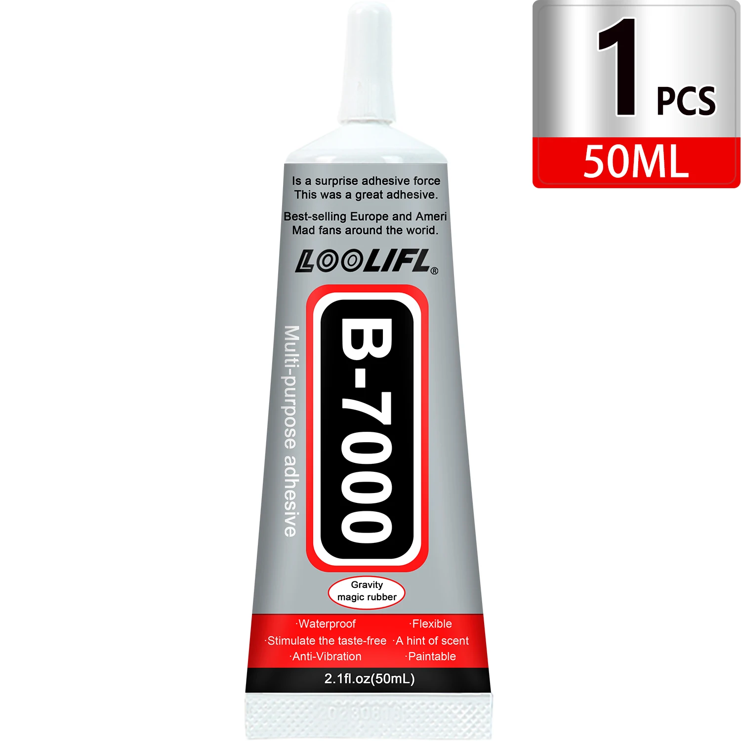 1-10 Stuks Loolifl B-7000 Super Lijm Veiligheidsmaterialen Epoxyhars Reparatie Mobiele Telefoon Touchscreen Sieraden Craft Vloeibare Lijm 15ml