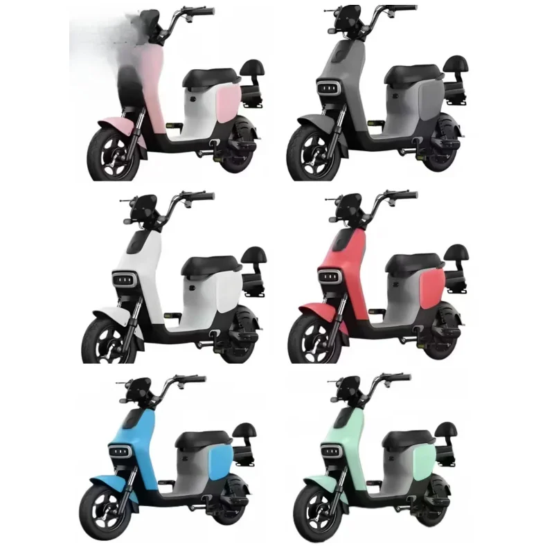 Hot Selling Compact City E-Bike For Young Adults 48V 350W Brushless Motor Lead Acid Battery With Hydraulic Disc Brakes