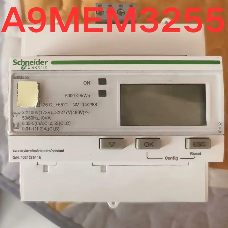 

Second-hand test OK,Electric energy meter A9MEM3255 iEM3255