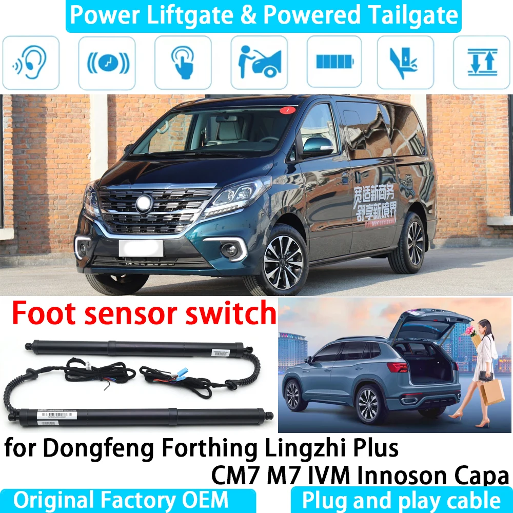 

for Dongfeng Forthing Lingzhi Plus CM7 M7 IVM Innoson Capa Automatic Electric Power Liftgate Powered Tailgate Strut Tail Gate