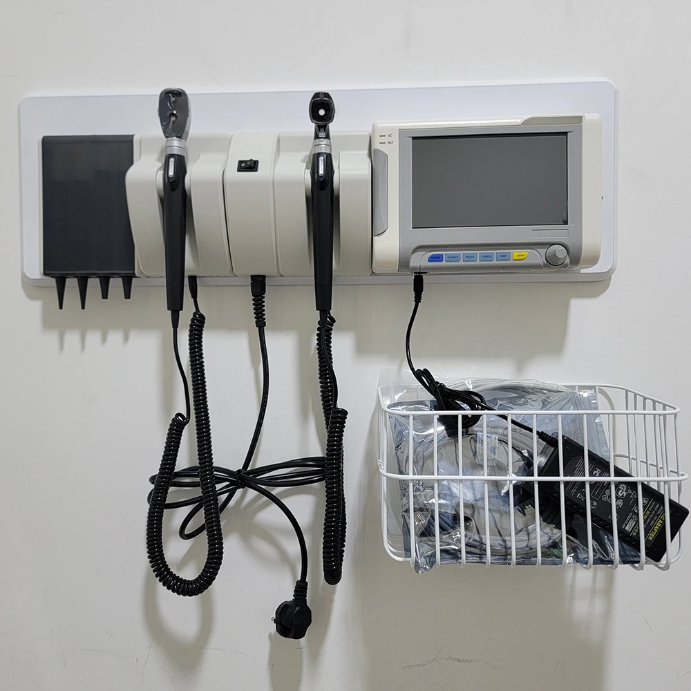 Integrated Wall Diagnostic System Eardrum Ear Canal Funduscopic Examination