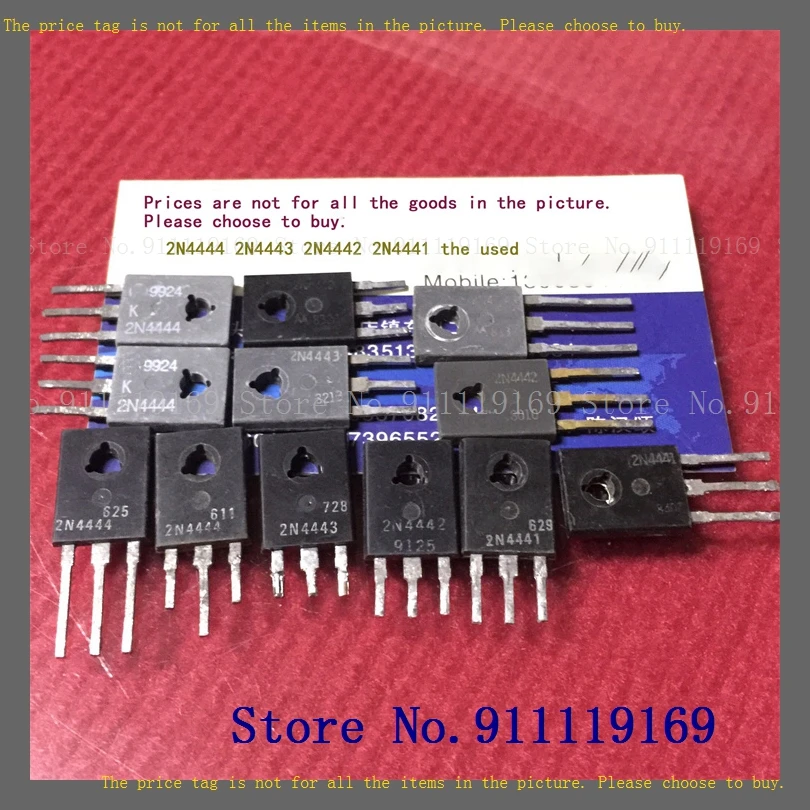 2N4444 2N4443 2N4442 2N4441 l'usato