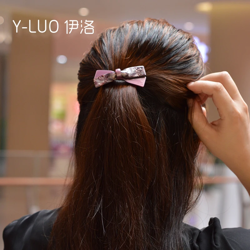 Women headwear girls hearwear bow hair clip for girls vintage hair barrette small cute hair accessories for women