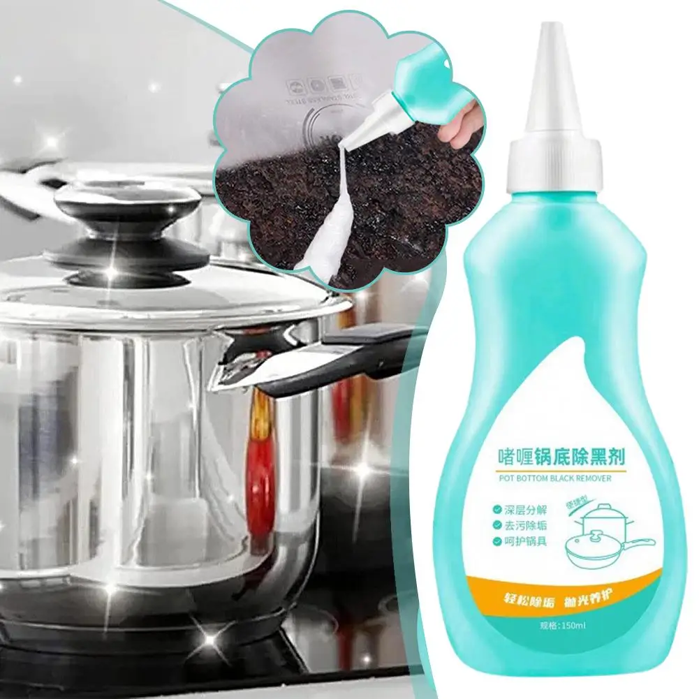 

Gel Pot Bottom Black Remover Heavy Oil Stains Black Stainless Steel Bottom Descaler Pot Stain Black Heavy Scale Oil Pot Cle H3B5