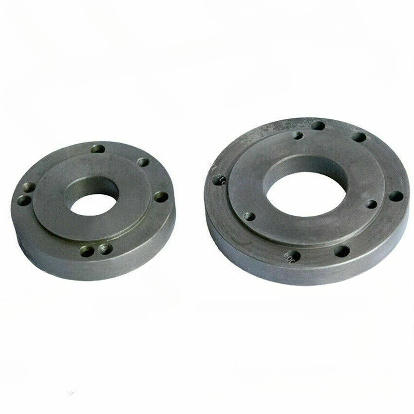 

100mm Or 125mm Back Connection Plate CNC Lathe Machine Tool Chuck Cover, Connecting Plate Lathe Instrument Accessories