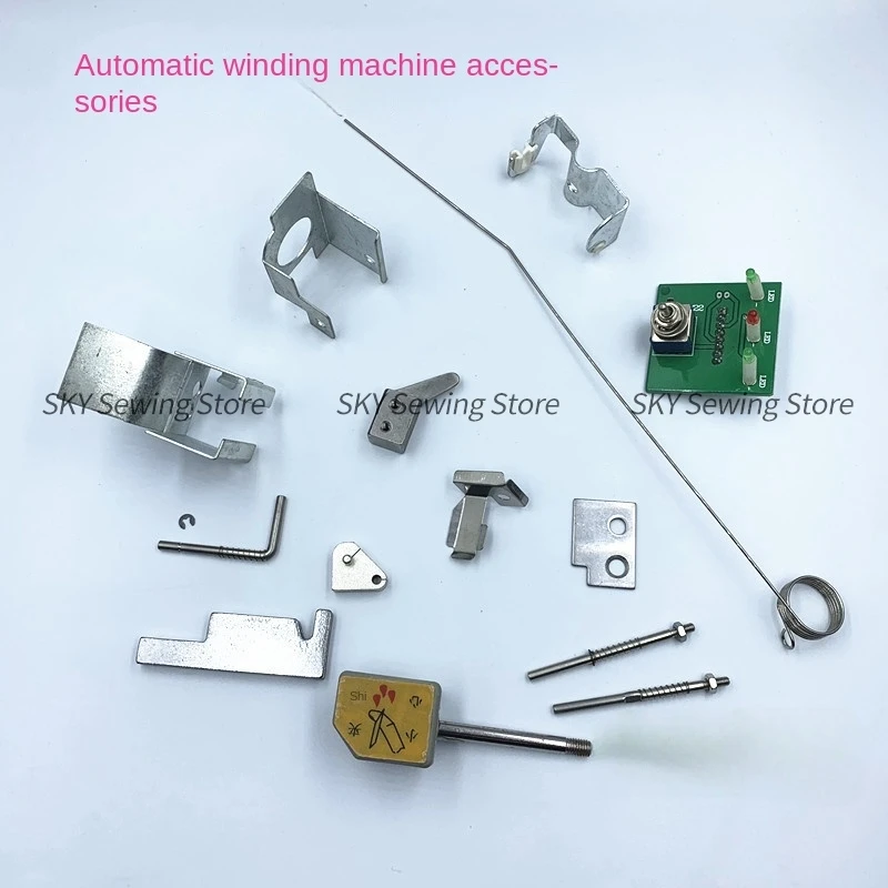 Automatic Winding Machine Accessories Line Pressing Long Spring Knife Slot Switch Plate Induction Shaft Guard Knife Block Row