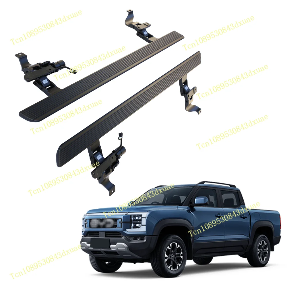 Car OEM Intelligent Retractable Side Step for BYD Shark 6 Pickup Truck Electric Steps Power Running Boards BYD Shark 6 Accessory