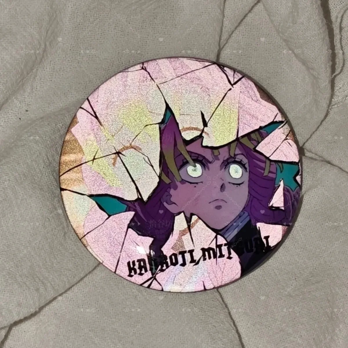 ゴーストスレイヤーブレード粉砕コスプレバーバッジアニメバー雑穀ペンダント周囲反射ハンサム漫画