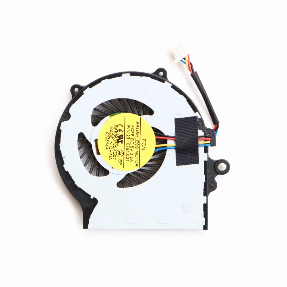 FCN DFS350705PQ0T FCFF 23.10794.001 Para Acer Aspire V5-122P V5-132 V5-132P MS2377 Ventilador de Refrigeração da Cpu