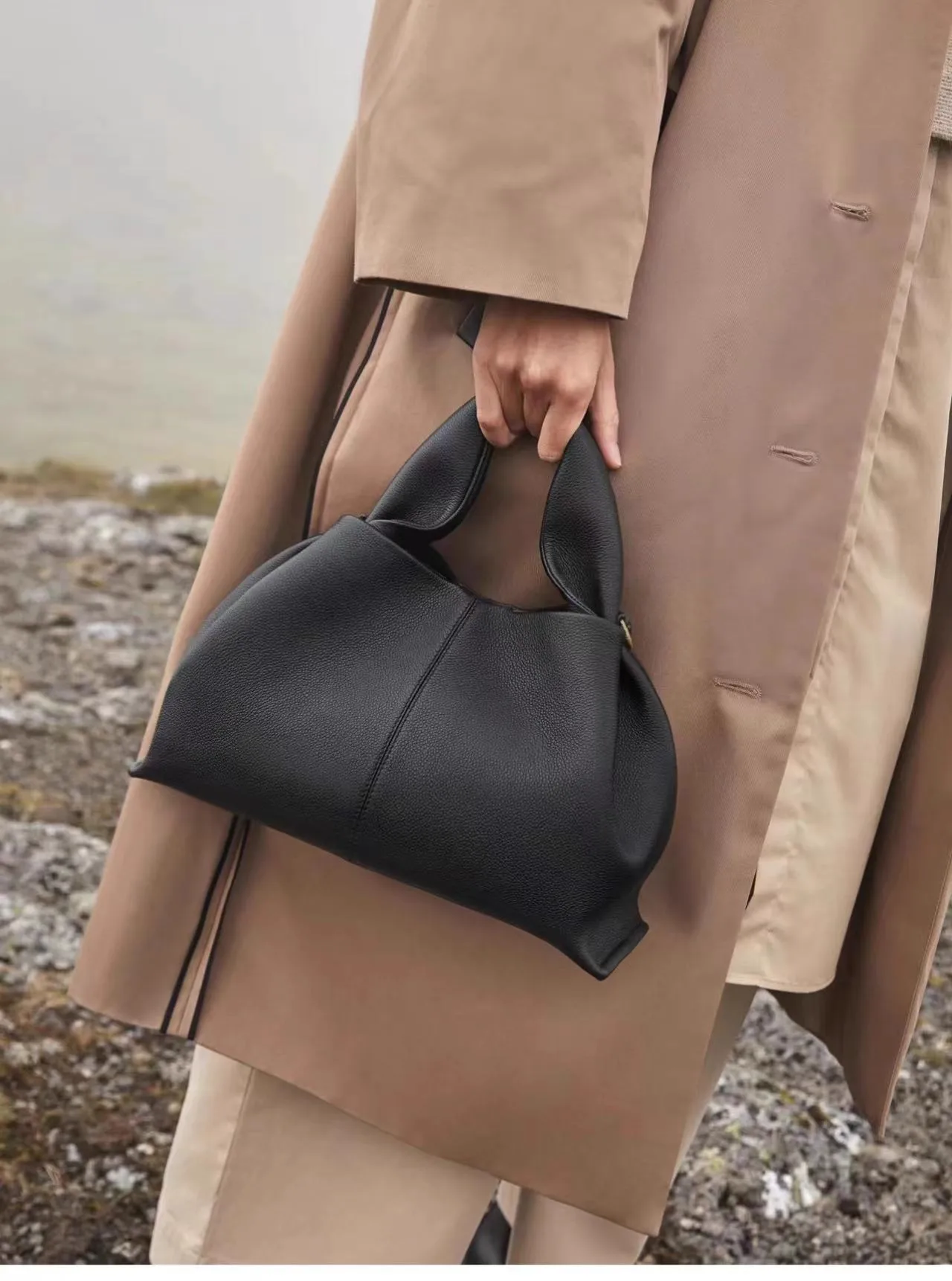 Exklusives Design Damen-Umhängetasche im neuen Stil, vielseitige Tasche mit Reißverschluss, Handtasche mit hochwertigem Eindruck, Lunch-Tasche – Detail 8