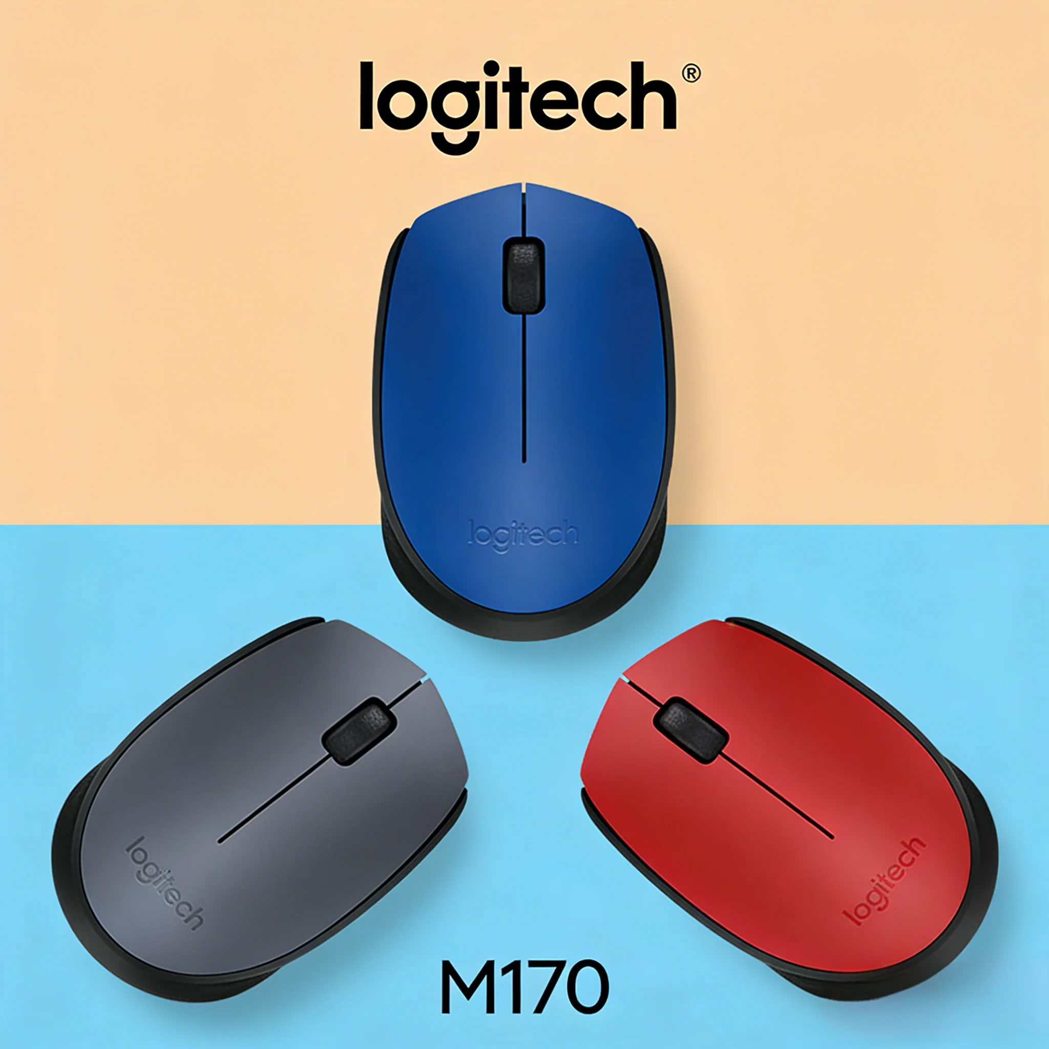 

Logitech M170 Wireless Mouse - iPadOS & Android Support