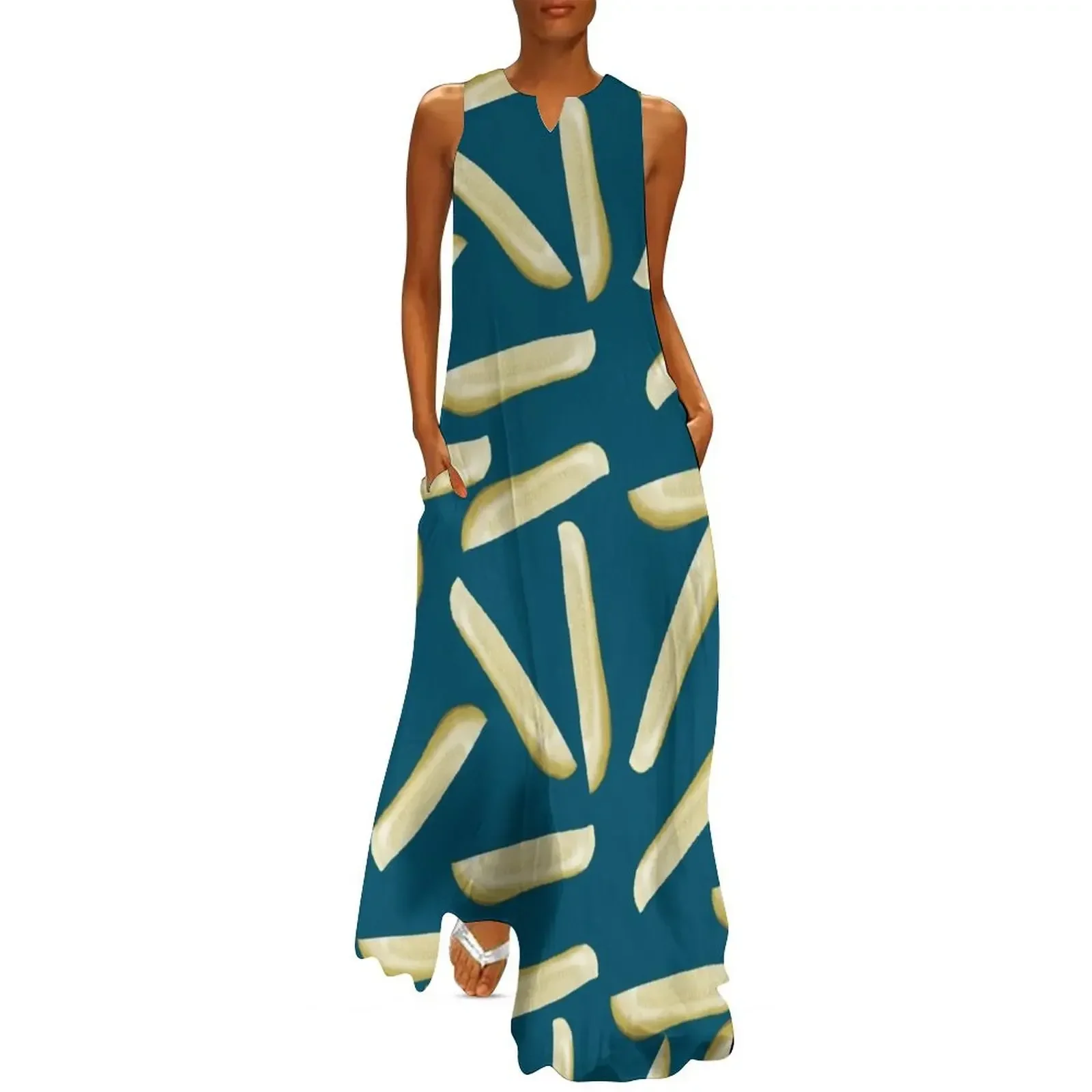 

Pickle Pattern Long Dress luxury evening dresses 2025 womens clothing dress for women 2025 women's dresses luxury Dress