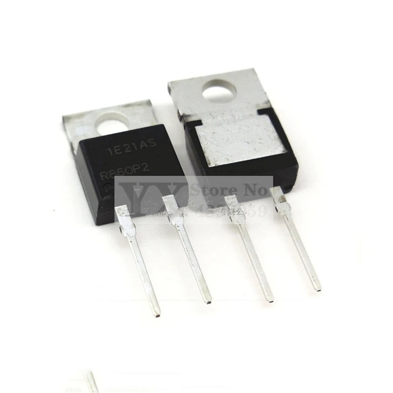 5-20PCS ISL9R860P2 R860P2 8A 600V Diodo de recuperação rápida