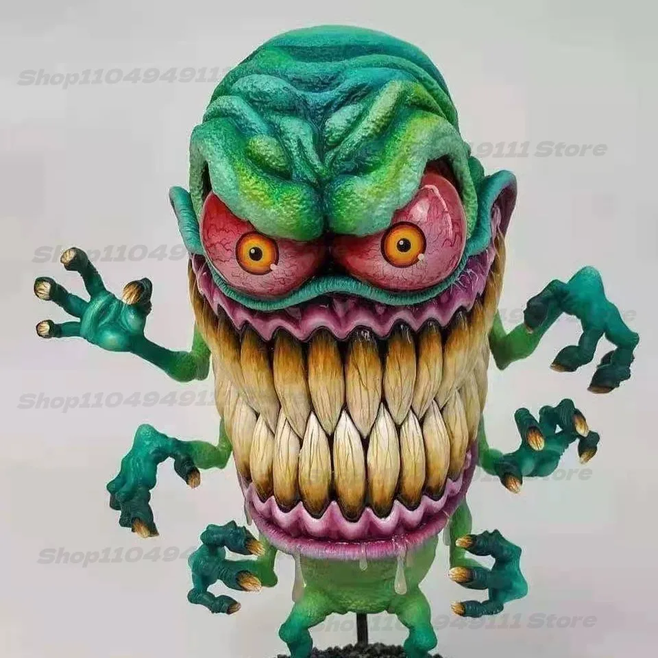 Halloween Rat Crazy Mouse Rat Fink Car Repairer Figurines Hake Head Doll Desktop Decoration Design Crafts Gifts Sculpture Model
